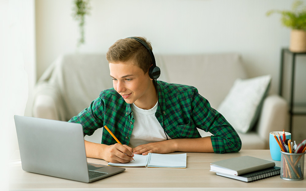 Students learn from anywhere